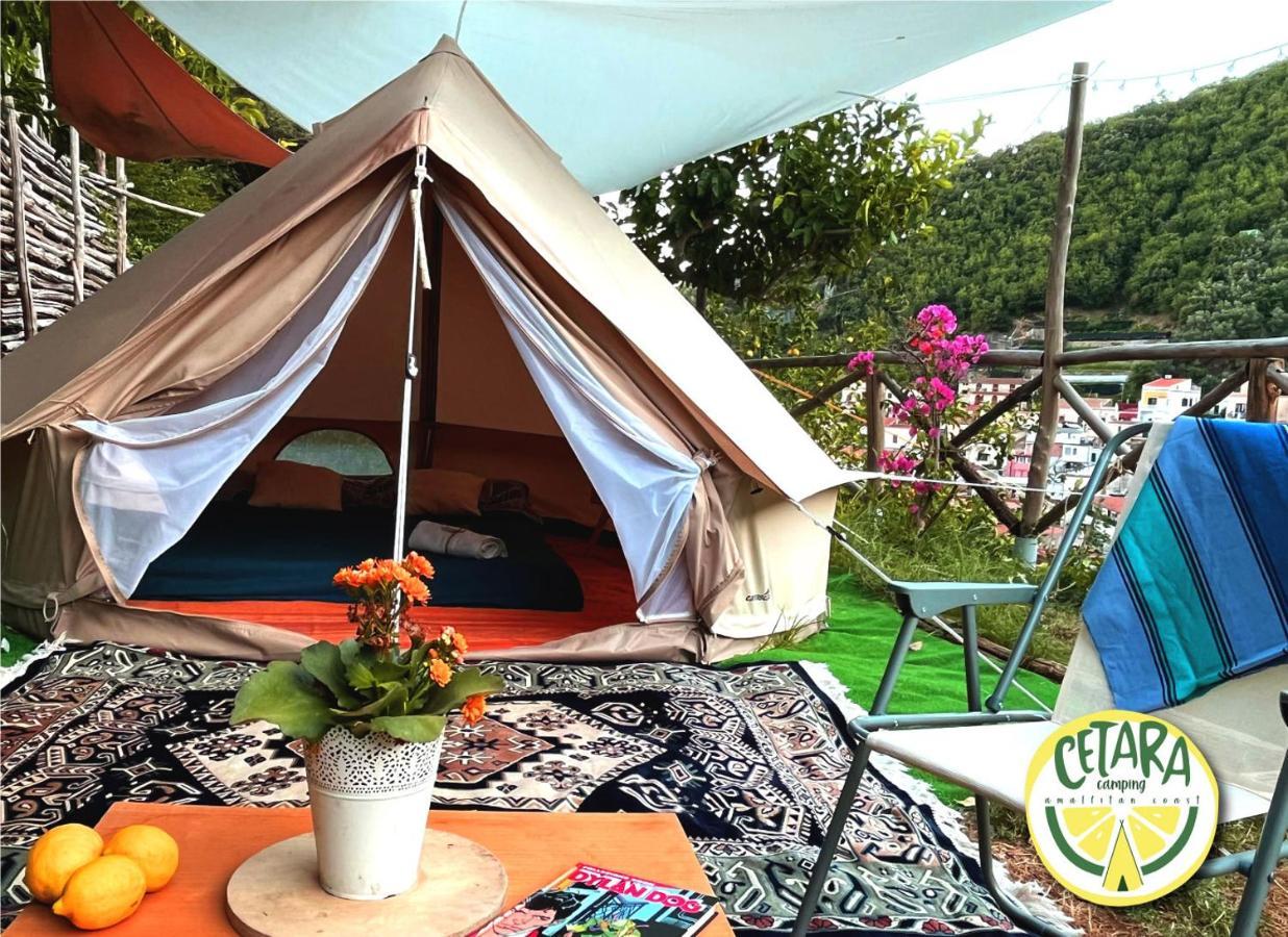 Hotel Cetara Camping Amalfitan Coast Zewnętrze zdjęcie