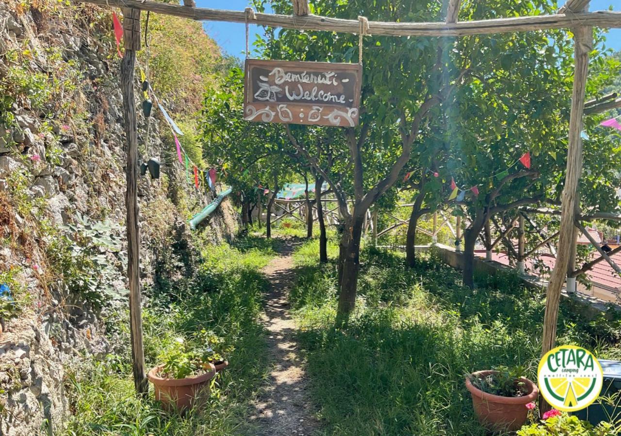 Hotel Cetara Camping Amalfitan Coast Zewnętrze zdjęcie